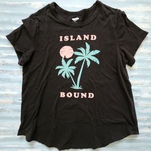 Old Navy "Island Bound" tee
